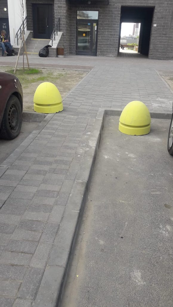 дорожные ограничители бетонные шарики дорожные