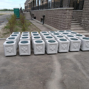 Фото 45: Урны бетонные для мусора УБМ-2